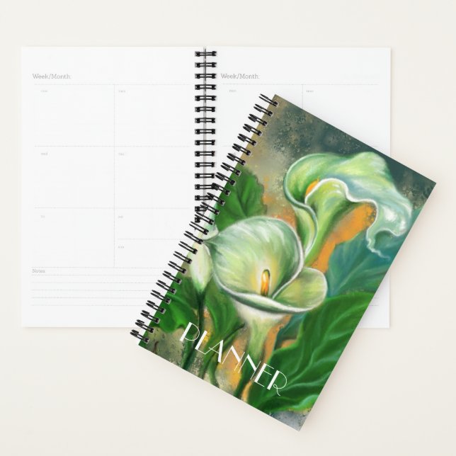 Agenda Calla Lily Planner (Exibição)