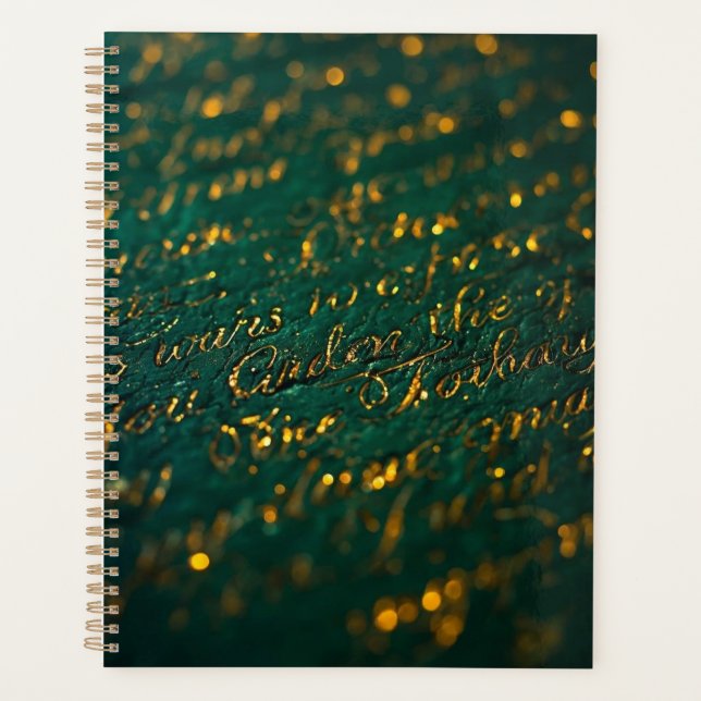 Agenda Calligraphy of the Unknown (Frente)