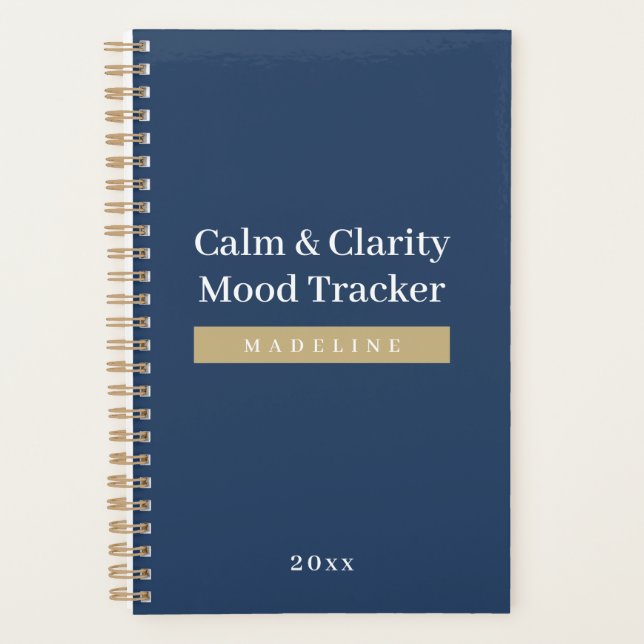 Agenda Calm & Clarity | Personalized Mood Tracker (Frente)