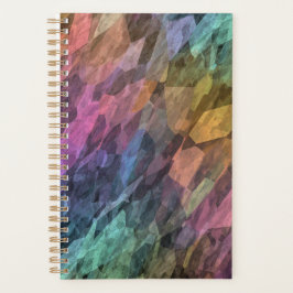 Agenda câmara de inspiração - cristal de arco-íris :
