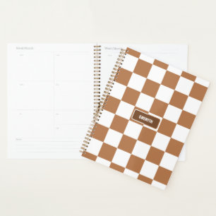 Agenda Camelo Neutro Cognac Personalizado Verificado