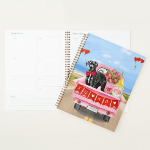 Agenda Camião do Dia dos Namorados do Cão Grande Dinamarq