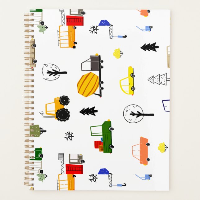 Agenda Caminhão de Construção (Frente)
