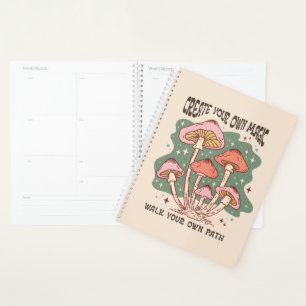 Agenda Caminhe pelo seu próprio caminho Boho
