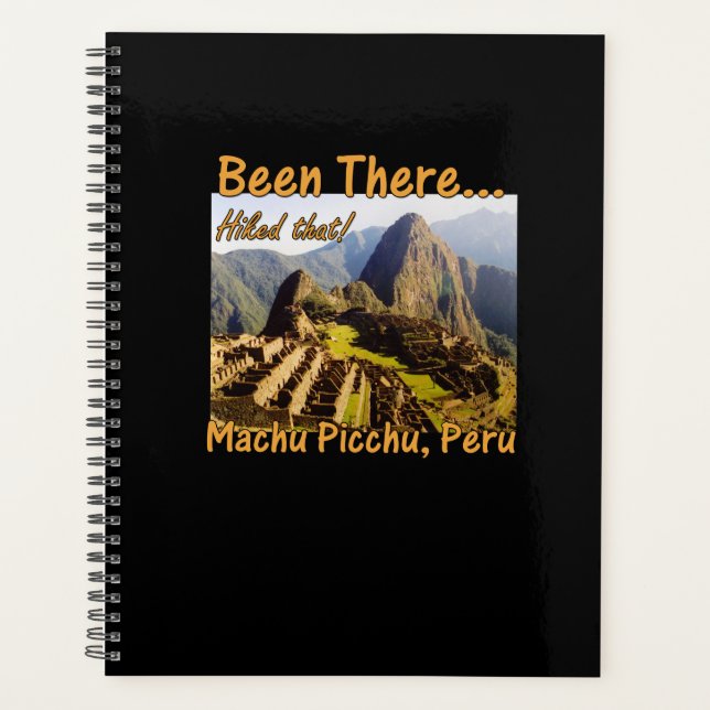 Agenda Caminho Inca - Machu Picchu (Frente)