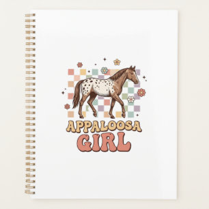 Agenda Camisa Appaloosa Girl Vintage Cavalo Western Desig