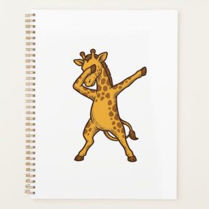 Agenda Camisa com Desenho de Girafa Dabbing com Estampa V