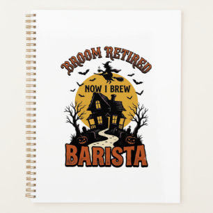 Agenda Camisa de Barista de Halloween Camisa engraçada de