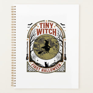 Agenda Camisa de Halloween de Bruxa Bebê para Primeira Te