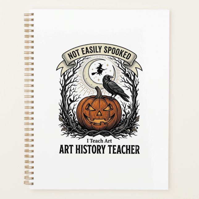 Agenda Camisa de Professor de História da Arte com Gravaç (Frente)