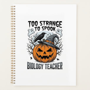 Agenda Camisa de professora de biologia de Halloween Corv