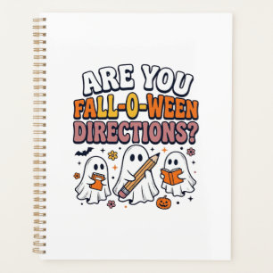 Agenda Camisa engraçada de outono de Halloween Professor