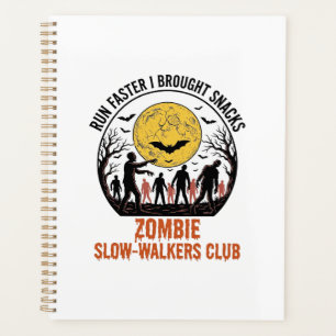 Agenda Camisa engraçada de Zumbi com Lua gravada e Humor