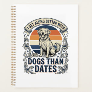 Agenda Camisa engraçada para amantes de cães Citação de g