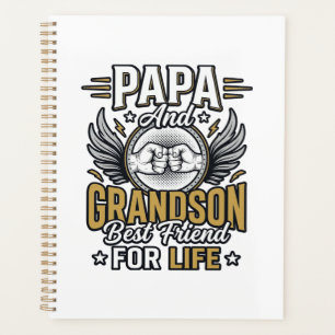 Agenda Camisa Papa E Neto Melhor Amigo Para a Vida Desenh