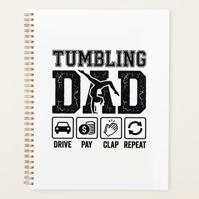 Agenda Camisa Tumbling Dad Drive Pay Clap Repeat Design_1 (Frente)