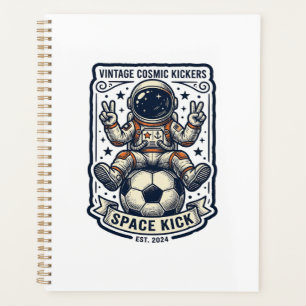 Agenda Camisa Vintage Astronauta Sinal de Paz do Futebol