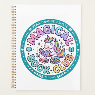 Agenda Camiseta Divertida Clube do Livro Mágico Unicórnio