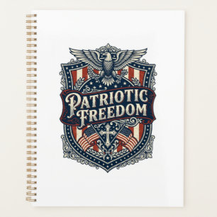 Agenda Camiseta Gráfica Vetorial Fé Patriótica Família Li
