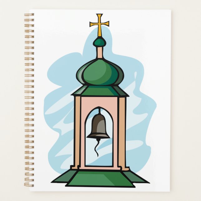 Agenda Campanário da Igreja Ortodoxa Rústica (Frente)
