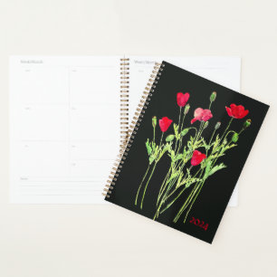 Agenda Campanha de verão, flores silvestres