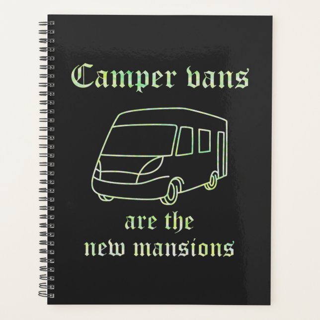 Agenda Camper Vans New Mansions YG Irid. Std. (Frente)