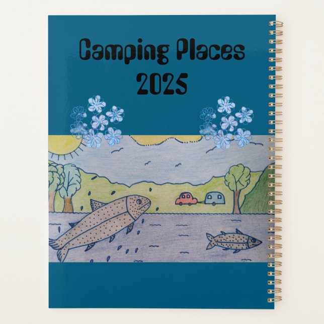 Agenda Camping Places 2025 (Verso)
