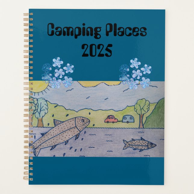 Agenda Camping Places 2025 (Frente)