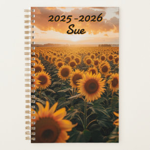 Agenda Campo de Girassóis Sol Poente Vista