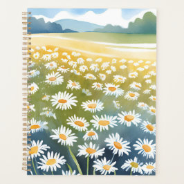 Agenda Campo de Margaridas | Pintura Floral de Prado de F