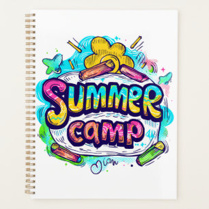 Agenda Campo de Verão - Campo de Verão Colorido