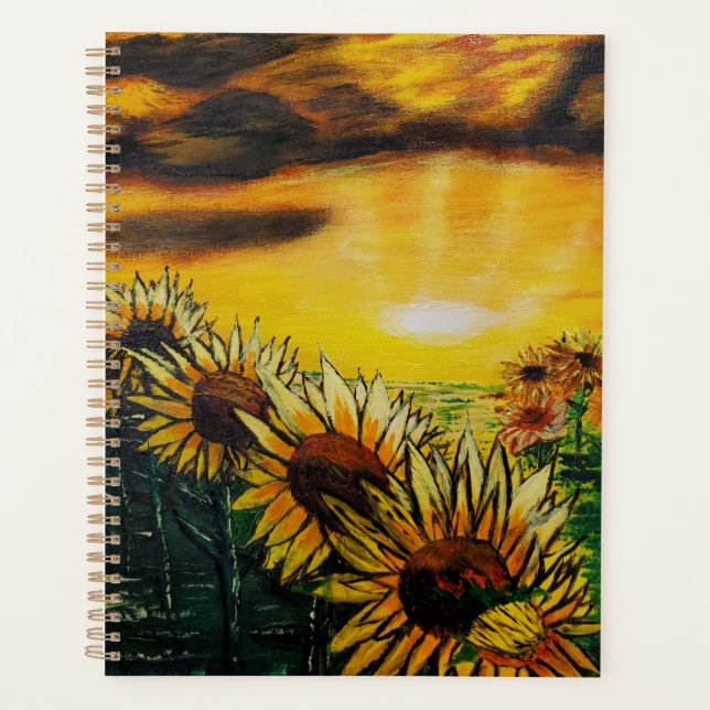 Agenda Campos de Girassóis DG Paintings (Frente)