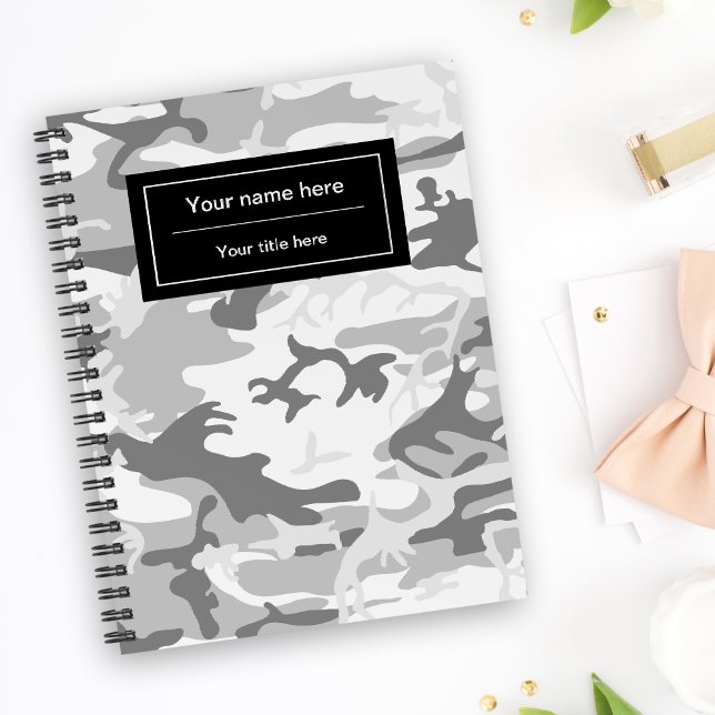 Agenda Camuflagem de Cinzas de inverno, Militar, Exército (Criador carregado)