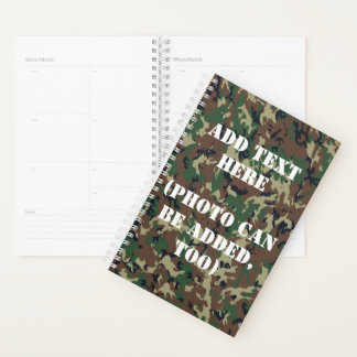 Agenda Camuflagem Militar Florestal de Madeira