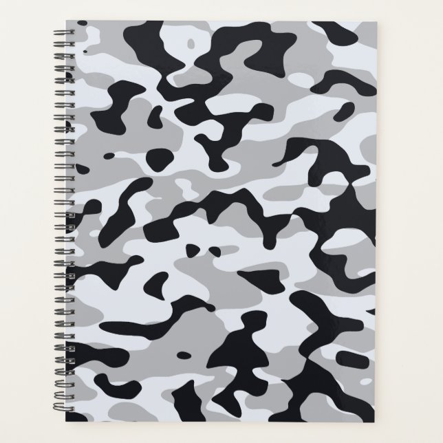 Agenda Camuflagem urbana de alto contraste (Frente)