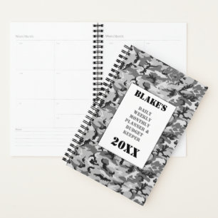 Agenda Camuflagem Urbana Florestal Orçamento Diário