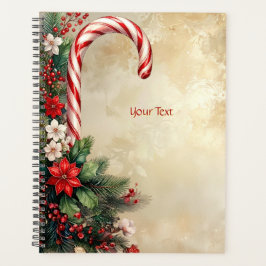 Agenda Candy Cane Christmas Holiday Planner