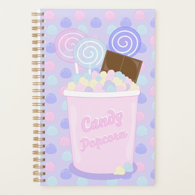 Agenda Candy Popcorn Planner (Frente)