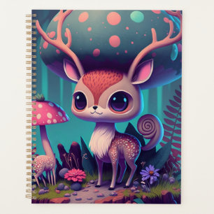 Agenda Cantor de Arte Bonito Deer Fantasy