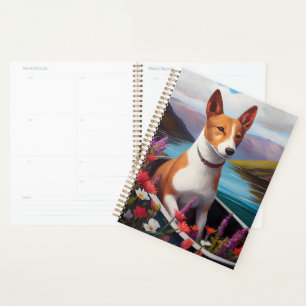 Agenda Cão Basenji em uma Canoa: Uma Aventura Cênica
