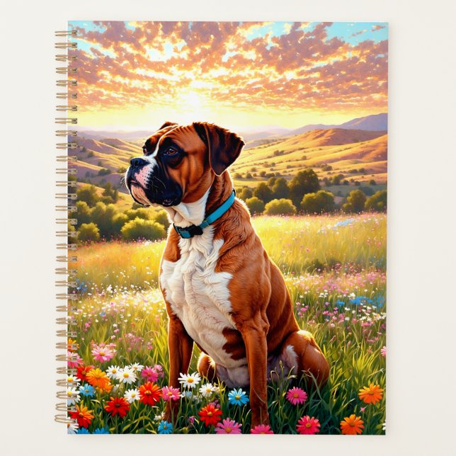Agenda Cão boxer (Frente)