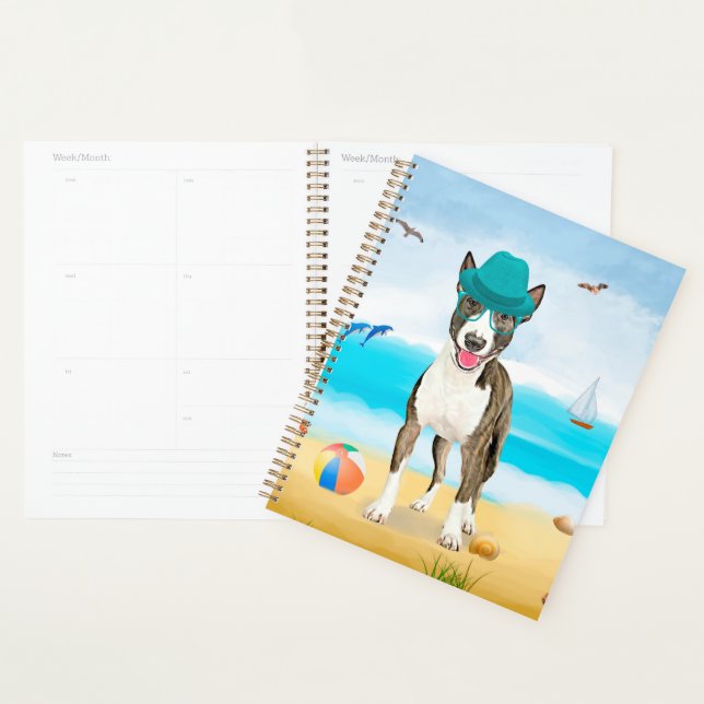 Agenda Cão Bull Terrier na Praia (Exibição)