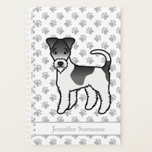 Agenda Cão e nome do Cachorro-Cachorro Preto e Penteado B