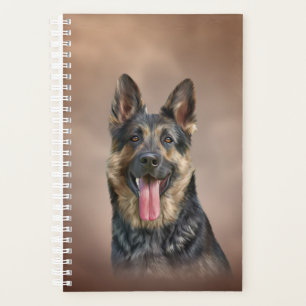 Agenda cão german shepherd