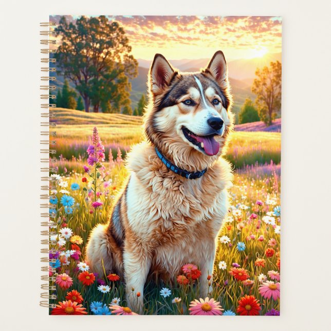 Agenda Cão Husky Siberiano   (Frente)