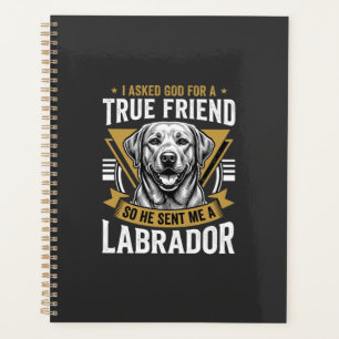 Agenda Cão Labrador Amigo Verdadeiro