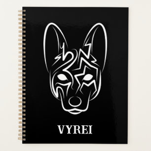 Agenda Cão Negro e Tribal Branco