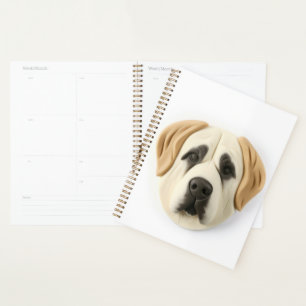 Agenda Cão Pastor Anatólio Inspirado em 3D