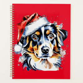 Agenda Cãozinho bonitinho de Natal