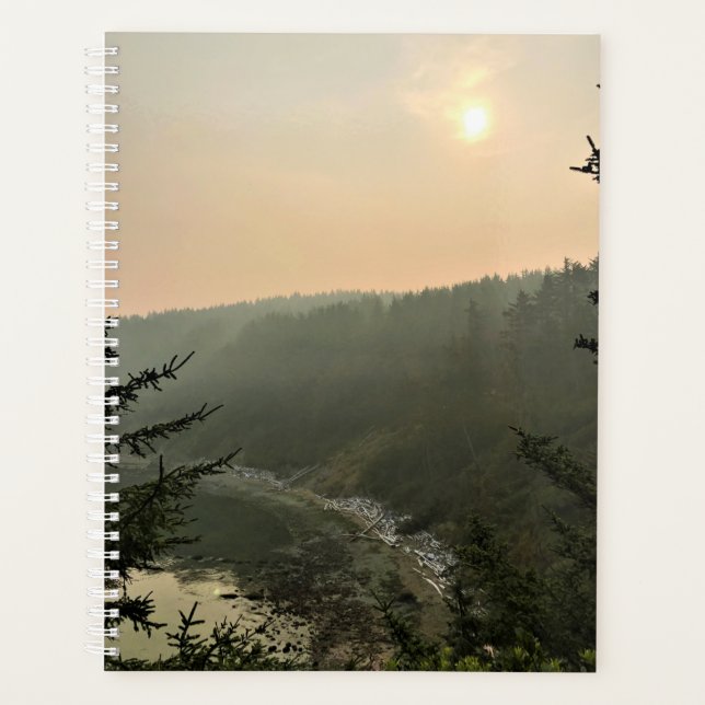 Agenda Cape Arago State Park, Costa do Oregon (Frente)
